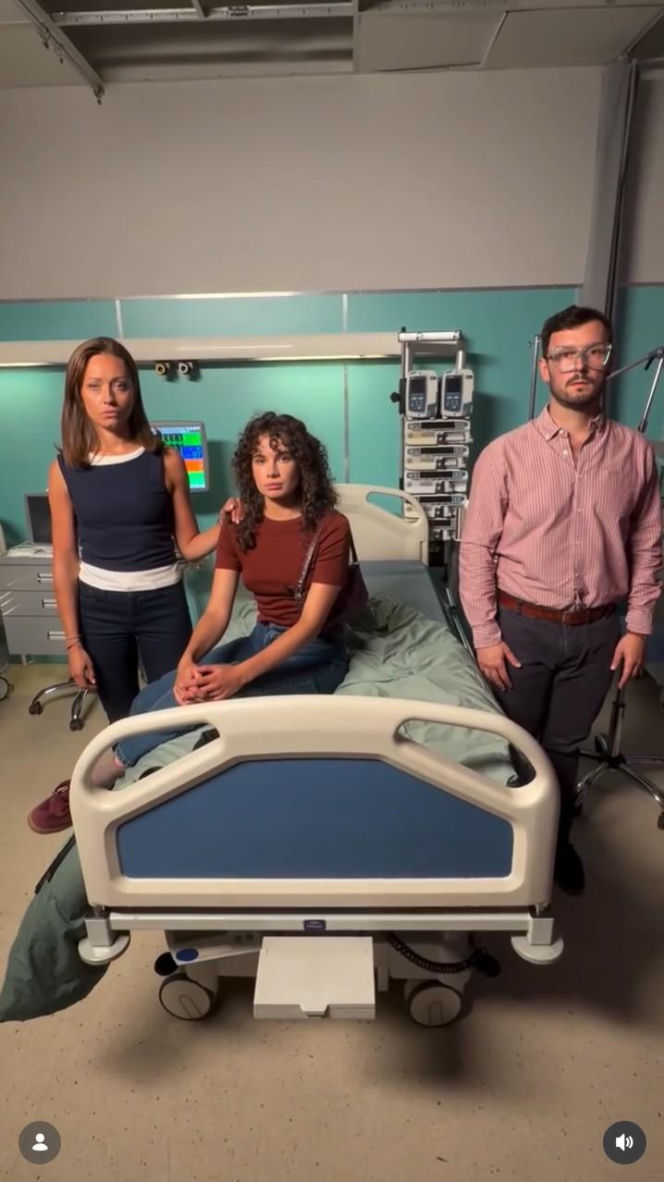Na planie serialu Na sygnale