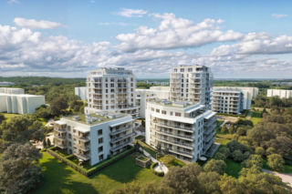 Kolejny etap gdańskiego osiedla Unikat Apartamenty II – 34 nowe mieszkania w dzielnicy Piecki-Migowo