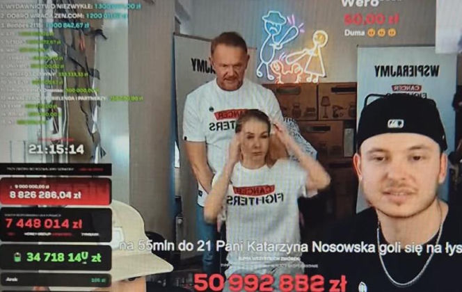 Edyta Pazura u Łatwoganga