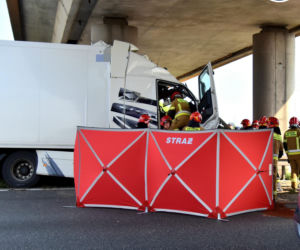 Makabryczny wypadek na S8. Kierowca ciężarówki nie żyje
