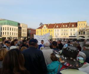 Protest mieszkańców ADM w Bydgoszczy. Ich czynsz to 10,80 zł za m2