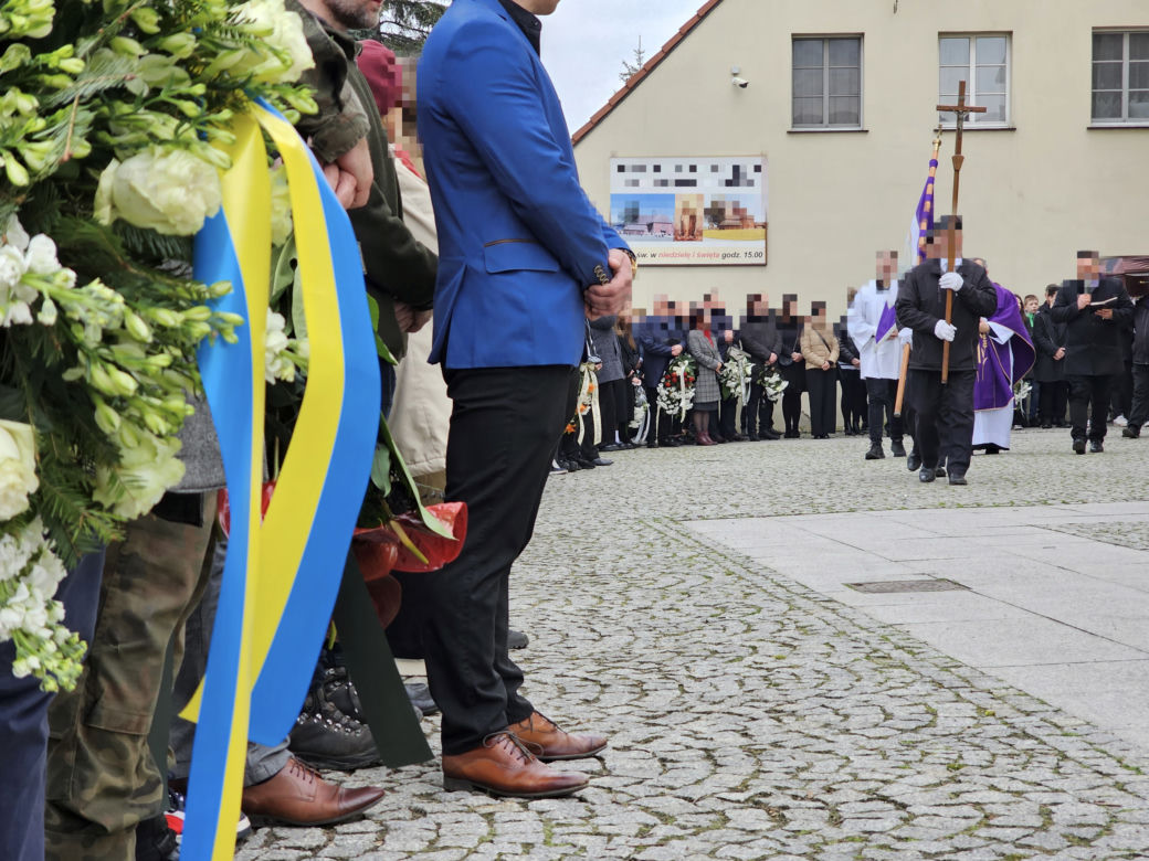 pogrzeb żołnierza, który zginął w Ukrainie