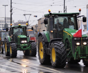 Strajk rolników w Bydgoszczy [ZDJĘIA]