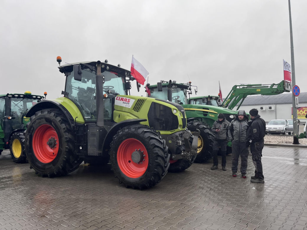 Kolejny protest rolników w Gorzowie