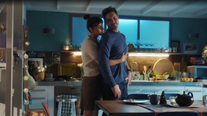 M jak miłość odc. 1929. Kama (Michalina Sosna), Marcin (Mikołaj Roznerski)