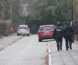 Policja pilnuje domu Jarosława Kaczyńskiego w Sylwestra