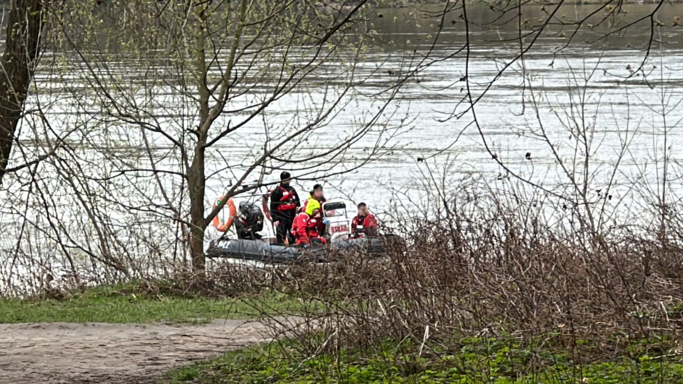  Ojciec zaginionego Krzysia Dymińskiego szukał syna w Wiśle. Wyłowiono zwłoki