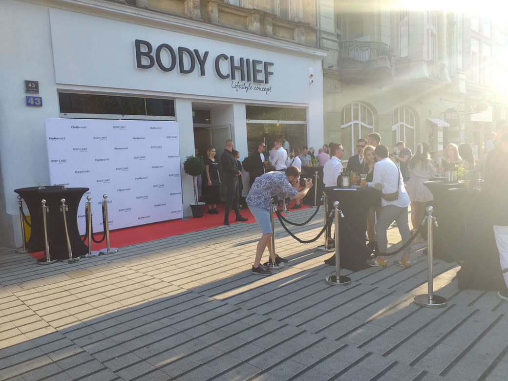 Patrol ESKA Summer City na otwarciu Body Chief