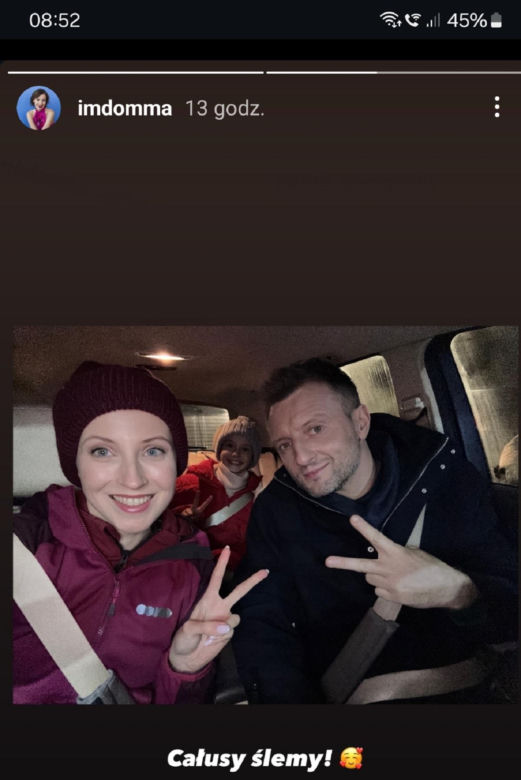 M jak miłość odc. 1857 na planie. Bartek (Arkadiusz Smoleński), Natalka (Dominika Suchecka), Hania (Wiktoria Basik)