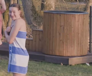 Natalia Bukowiecka w święta morsowała z siostrą