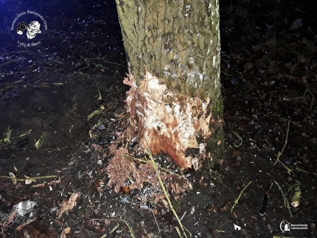Wypadek pod Warszawą