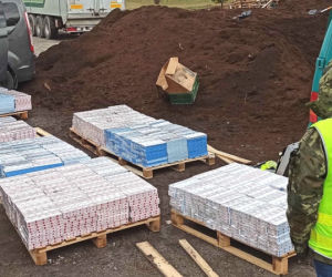 Warmińsko-mazurskie. Ponad 1,2 mln białorurskich papierosów z przemytu