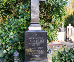 Tak wygląda grób Rajmunda Kaczyńskiego