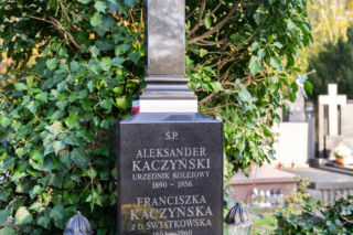 Tak wygląda grób Rajmunda Kaczyńskiego