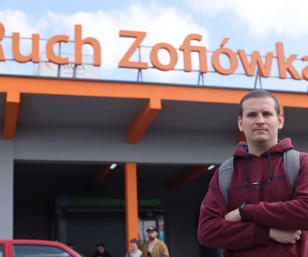Mateusz Fojcik z kopalni Zofiówka