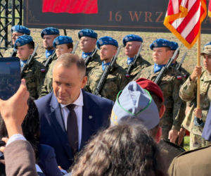 Centrum Kultury w Olesznie nosi imię Michaela Ollisa. Prezydent na uroczystości
