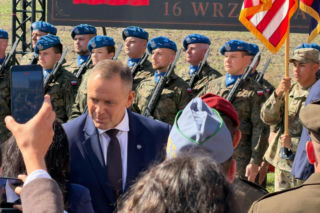 Centrum Kultury w Olesznie nosi imię Michaela Ollisa. Prezydent na uroczystości