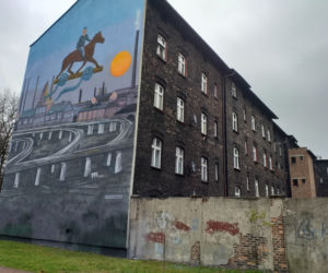 Kazimierz Kutz na muralu