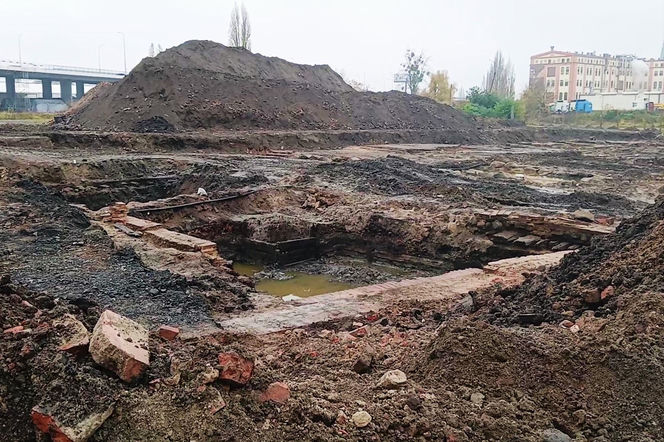 Pozostałości spichlerzy przy ul. Zbożowej