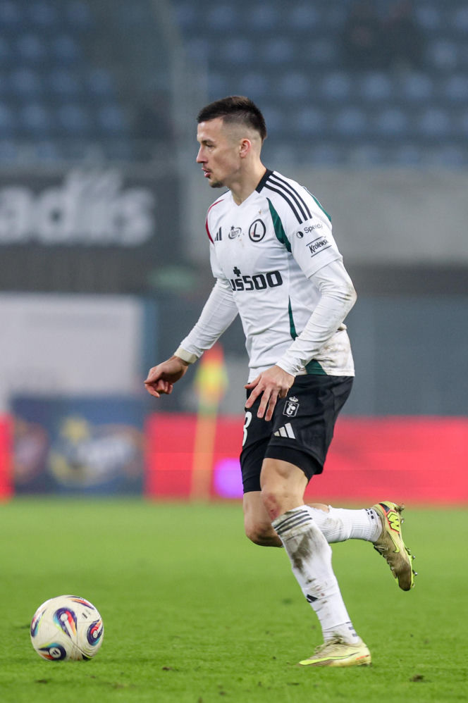 Piast Gliwice - Legia Warszawa, zdjęcia kibiców i zawodników z meczu 18. kolejki PKO BP Ekstraklasy