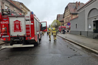 Pożar szpitala. Trzeba było ewakuować pacjentów