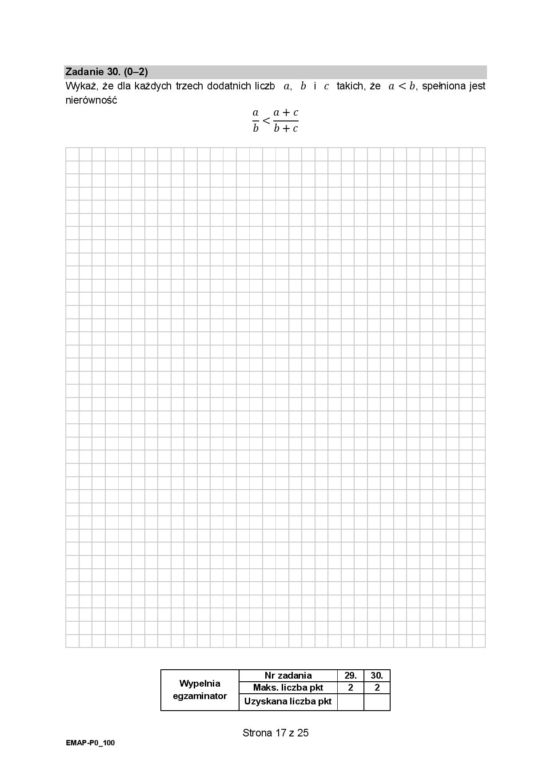 Matura 2021 matematyka