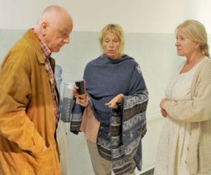 NAD ROZLEWISKIEM odc. 3. Tomasz (Jerzy Schejbal), Basia (Małgorzata Braunek), Kaśka (Agnieszka Mandat)