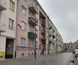 Ulice Kielc w dniu Święta Niepodległości 2020