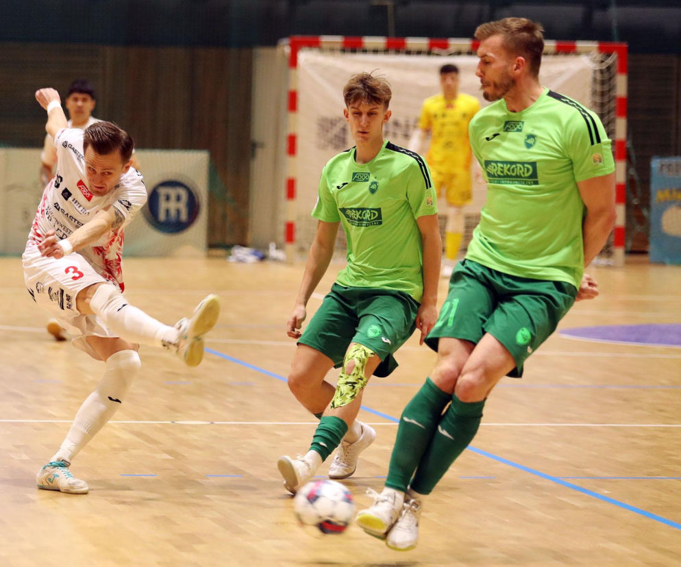Trapez nie jest już twierdzą. GI Malepszy Futsal Leszno przegrywa u siebie z Rekordem Bielsko-Biała