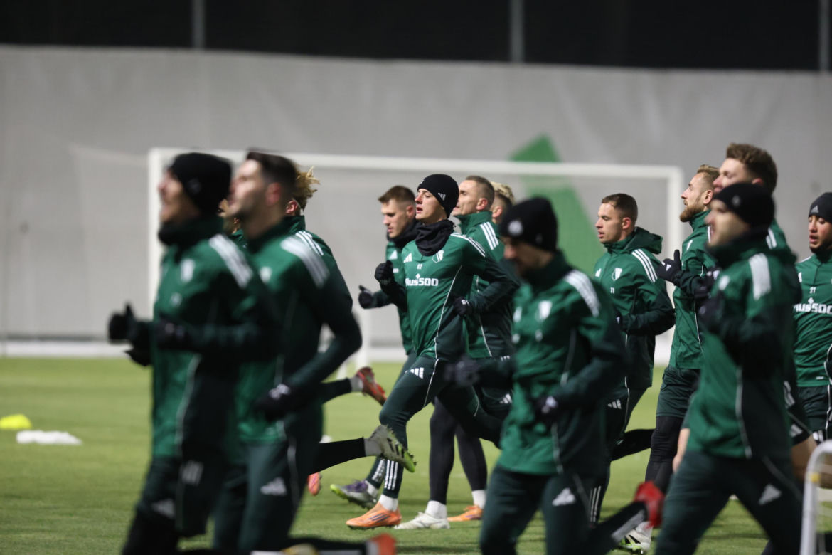 pierwszy trening Marka Papszuna w Legii