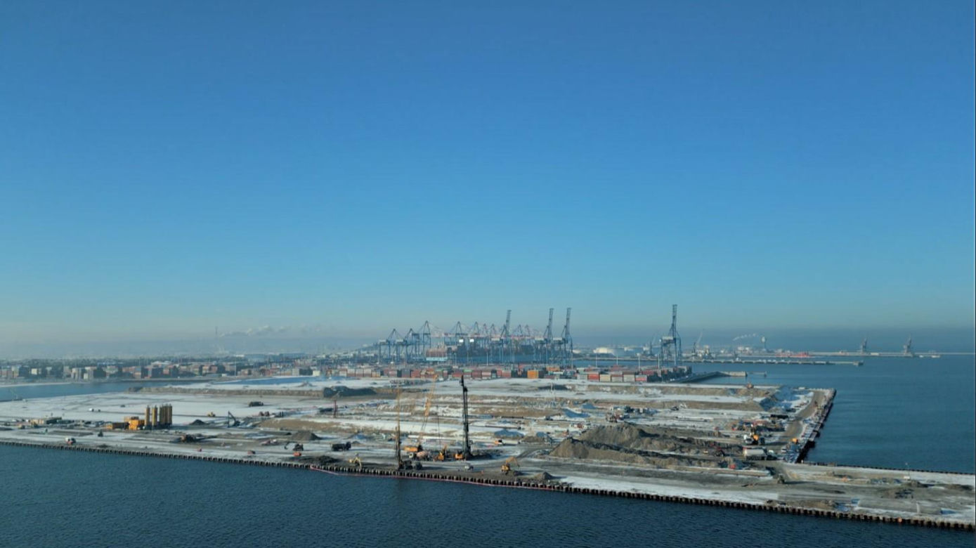 Budowa Terminala kontenerowego T3 Baltic Hub w Gdańsku