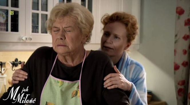 M jak miłość, odcinek 1344, Barbara (Teresa Lipowska), Ewa (Dominika Kluźniak)