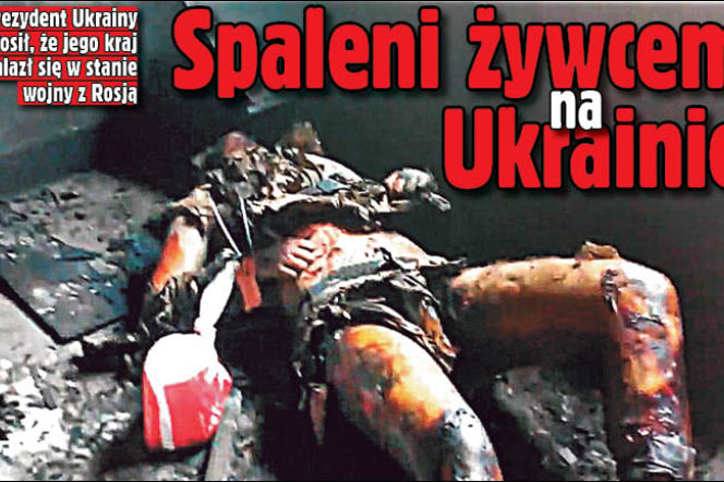 Spaleni żywcem na Ukrainie