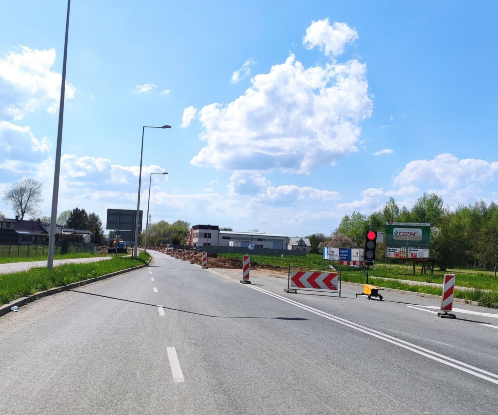 Wahadło na ul. Witosa między Kępą Bogumiłowicką i Tarnowem