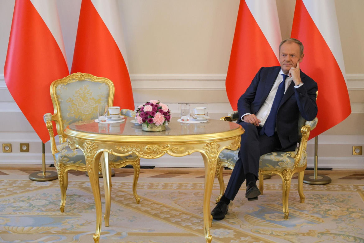 Spotkanie prezydenta Karola Nawrockiego z premierem Donaldem Tuskiem