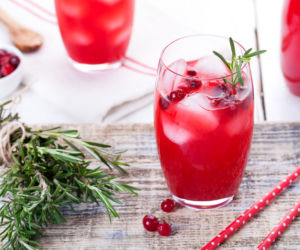 Red Drop drink: żurawina i wódka 