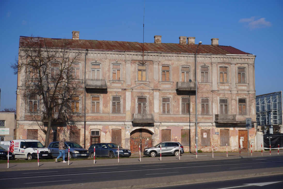 Zabytkowa kamienica przy Dąbrowskiego w Białymstoku