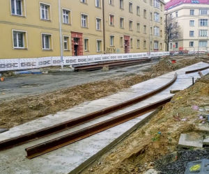 Torowa rewolucja na Niebuszewie - grudzień 2021