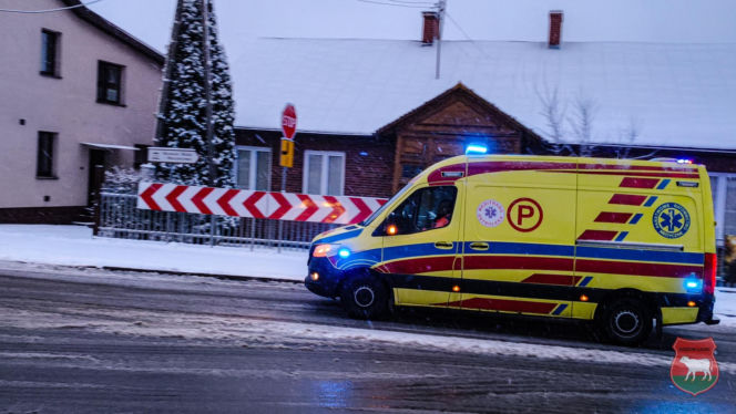 Auto uderzyło w drzewo