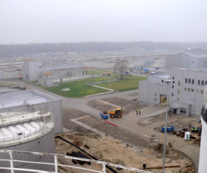 Rozbudowa oczyszczalni ścieków Czajka (listopad 2010)
