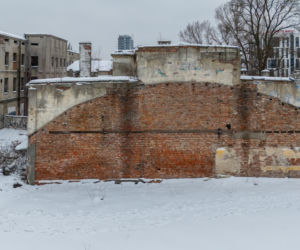 Ruiny fabryki przy Okopowej 78 w Warszawie