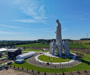 Poświęcenie pomnika Matki Boskiej w Konotopiu