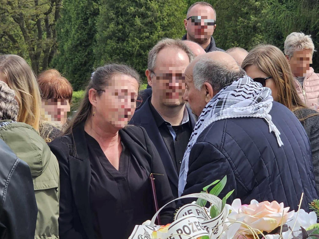 Palestyńczycy w niezwykły sposób pożegnali wolontariusza Damiana
