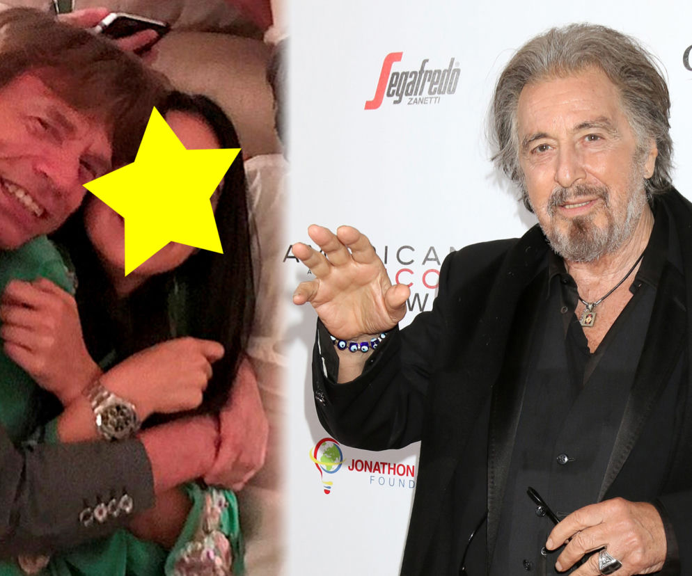Al Pacino ma nową dziewczynę? Jest od niego młodsza o 50 lat! To była Micka Jaggera