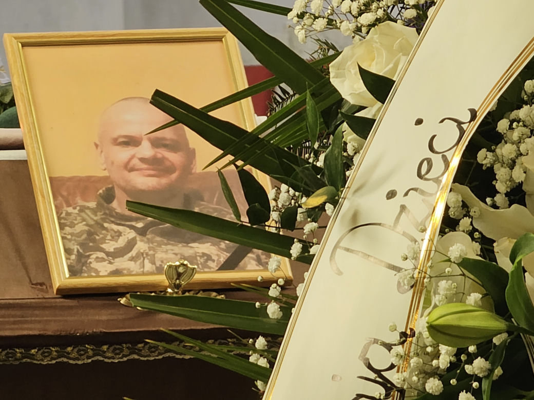 pogrzeb żołnierza, który zginął w Ukrainie