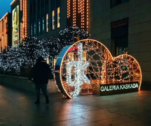 Iluminacje bożonarodzeniowe w Szczecinie