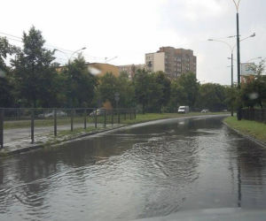 Ulewa w Sosnowcu