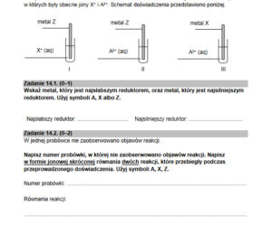 Matura rozszerzona 2022 chemia - arkusz PDF