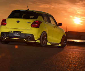 Suzuki Swift Sport z body kitem Japan’s Kulh Racing 