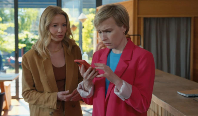 Barwy szczęścia odc. 3268. Sonia (Weronika Nockowska), Dominika (Karolina Chapko)